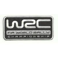 Parche bordado WRC FIA WORLD RALLY 6cm x 3cm