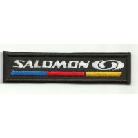 embroidery patch SALOMON COLOR 9cm x 2,2cm