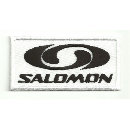 Parche bordado SALOMON 8,5cm x 4cm