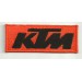 Patch embroidery KTM ORANGE BLACK 4cm x 1,5cm