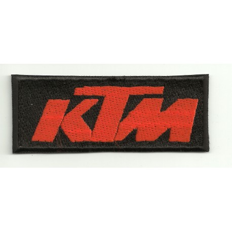 Patch embroidery KTM BLACK ORANGE 26cm x 10cm