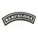 Embroidered Patch BARCELONA 11cm x 4cm