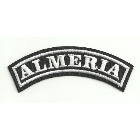 Embroidered Patch ALMERIA 11cm x 4cm