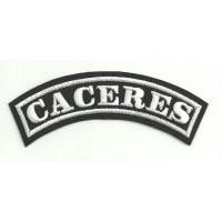 Embroidered Patch CACERES 15cm x 5,5cm