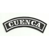 Embroidered Patch CUENCA 11cm x 4cm