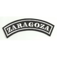 Embroidered Patch ZARAGOZA 25cm x 7cm