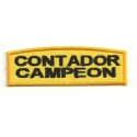 Embroidery patch CONTADOR CAMPEON 9cm x 3cm