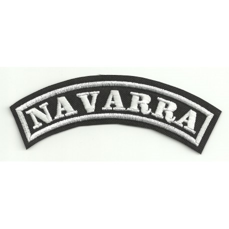 Embroidered Patch NAVARRA 25cm x 7cm