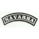 Parche bordado NAVARRA 25cm x 7cm