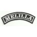 Embroidered Patch MELILLA 25cm x 7cm