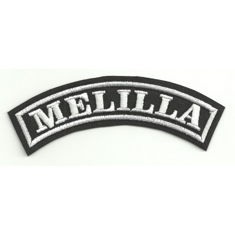 Embroidered Patch MELILLA 15cm x 5cm