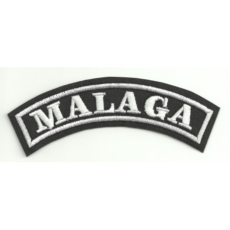 Embroidered Patch MALAGA 25cm x 7cm