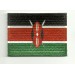Patch embroidery and textile KENYA 7cm x 5cm