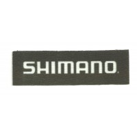 Parche textil SHIMANO NEGRO 9cm x 2,5cm
