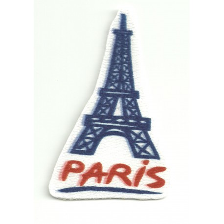Parche textil TORRE EIFFEL PARIS 5cm x 8cm