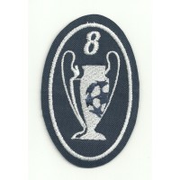Embroidery patch 8 CUPS CHAMPIONS 5CM X 7,5cm