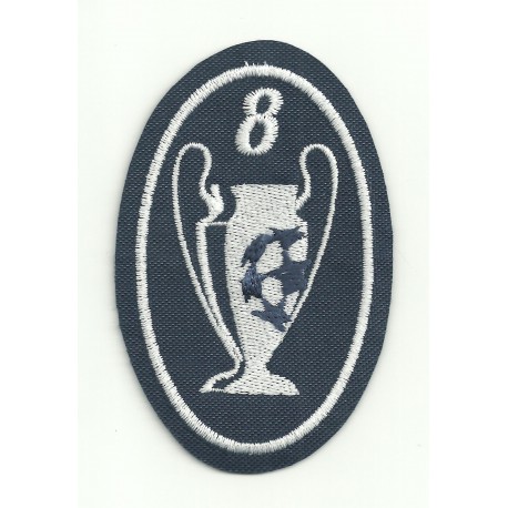 Embroidery patch 8 CUPS CHAMPIONS 5CM X 7,5cm