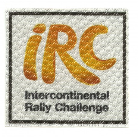 Parche textil IRC INTERCONT RALLY CHALLENGE 8cm X 8cm