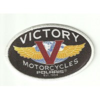 Parche bordado y textil VICTORY MOTORCYCLES POLARIS 22,5cm x 15cm