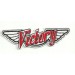 embroidery patch VICTORY MOTORCYCLES ALAS 26,2cm x 7,5cm