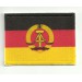 Patch embroidery FLAG REPUBLICA DEMOCRATICA GERMANY 4cm x 3cm
