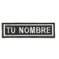 Embroidery patch PERSONALIZED NAMETAPE 25cm x 6cm