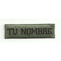 Embroidery patch PERSONALIZED MILITARY NAMETAPE 14cm x 4,2cm