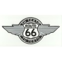 Embroidery patch PERSONALIZED ROUTE 66 WING 20cm x 9cm