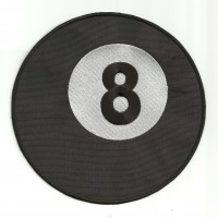 embroidered patch BALL 8 18cm