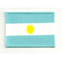 Parche bordado y textil ARGENTINA 4CM x 3CM
