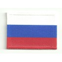 Patch textile and embroidery FLAG RUSSIA 4cm x 3cm