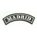 Embroidered Patch MADRID 15cm x 5.5cm
