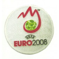 Parche textil EURO 2008 REDONDO 8,5cm