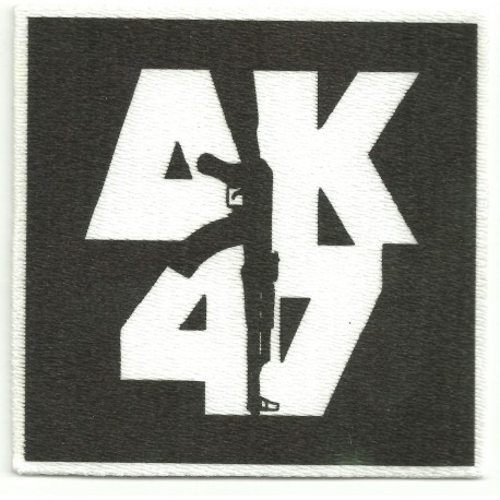 Textile patch AK 47 8,5cm x 8,5cm