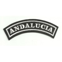 Embroidered Patch ANDALUCIA 11cm x 4cm