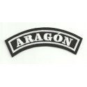 Embroidered Patch ARAGON 15cm x 5.5cm