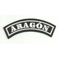 Embroidered Patch ARAGON 11cm x 4cm