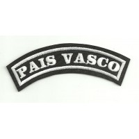 Embroidered Patch PAIS VASCO 11cm x 4cm