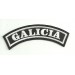 Embroidered Patch GALICIA 11cm x 4cm