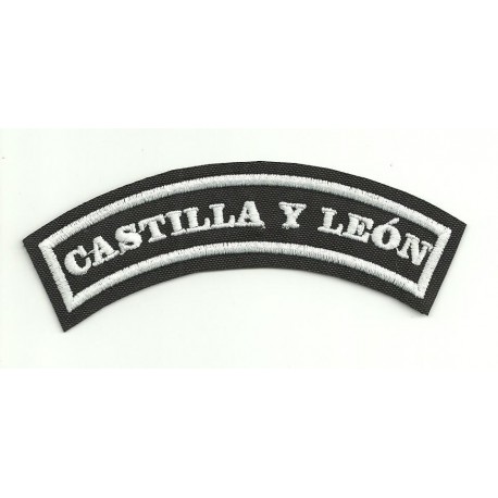 Embroidered Patch CASTILLA Y LEON 15cm x 5.5cm