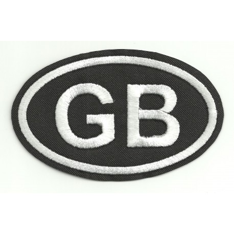 Patch embroidery GB 6,5cm x 4cm