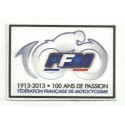 Textile patch FFM FEDERATION FRANÇAISE DE MOTOCYCLISME 8,5cm x 6cm
