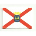 Patch embroidery and textile FLAG LOGROÑO 7CM X 5CM