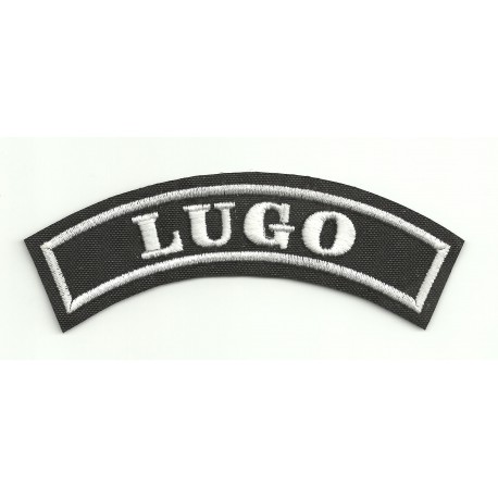 Embroidered Patch LUGO 11cm x 4cm