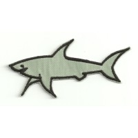 Parche bordado TIBURON paul shark 9cm x 4cm