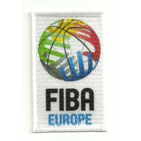 embroidery patch and textile FIBA EUROPE 5cm x 8cm