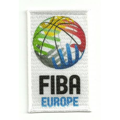 Parche bordado y textil FIBA EUROPE 5cm x 8cm