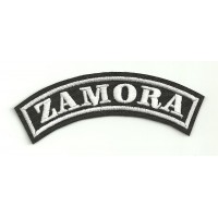 Embroidered Patch ZAMORA 11cm x 4cm