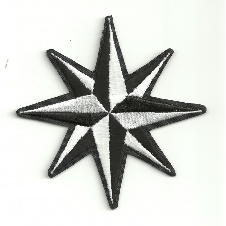embroidery patch COMPASS ROSE 16cm x 16cm