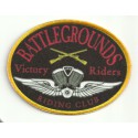 Patch embroidery end textile VICTOTY RIDERS 8cm x 7,5cm